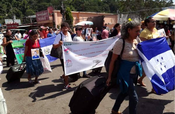 Nueva caravana de madres migrantes llega a Chiapas