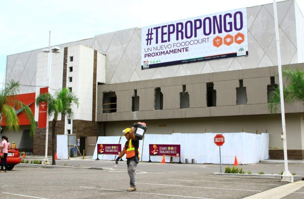Remodelan mall Multiplaza de San Pedro Sula