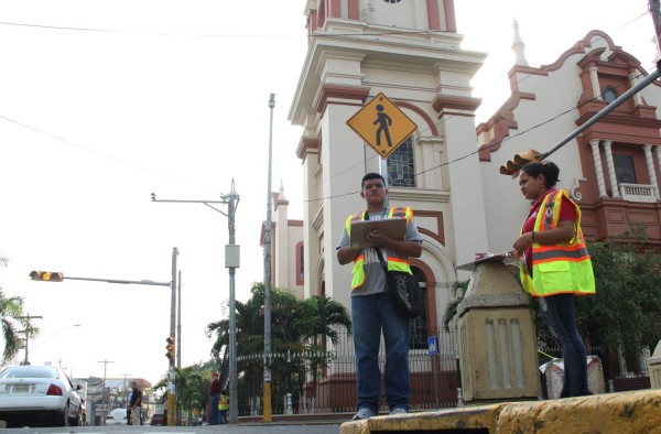 Realizan inventario de transporte público e infraestructura vial en San Pedro Sula