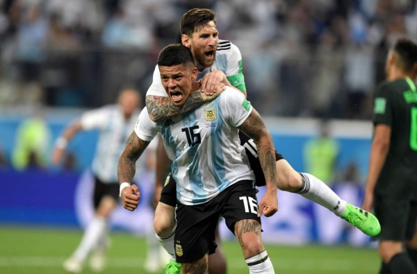 La Argentina de Messi vence a Nigeria y clasifica a octavos de final del Mundial de Rusia 2018