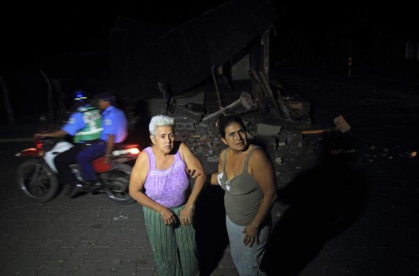 Nicaragua declara alerta roja tras terremoto de 6.2 grados