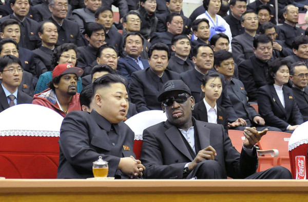 Dennis Rodman organiza partido de básquet en Corea del Norte