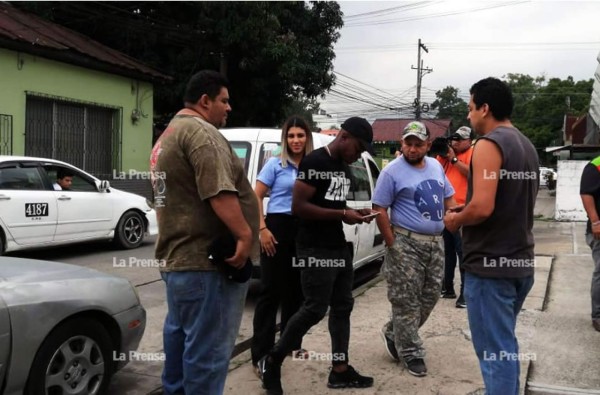 Júnior Lacayo atropella a un motociclista en San Pedro Sula