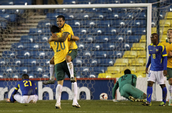 Ecuador remonta ante Australia en un gran segundo tiempo