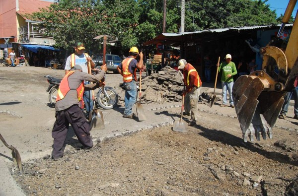 Alcaldía sampedrana tiene L100 millones en ejecución de proyectos