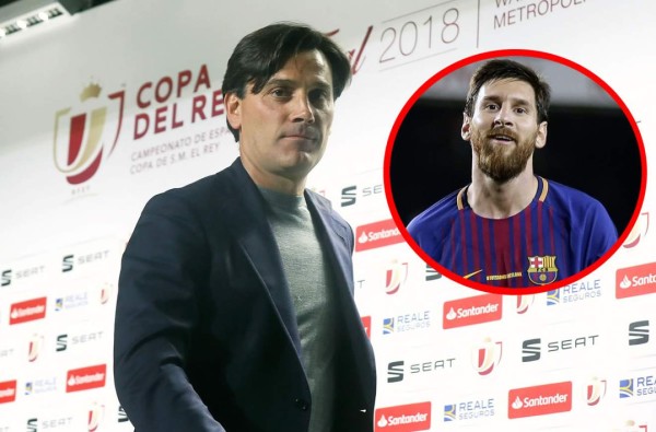 Montella: 'Messi es un extraterrestre, pero espero que mañana esté en la tierra'