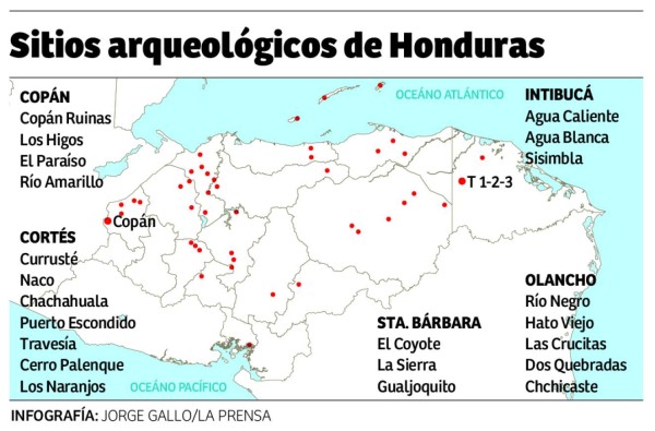 Honduras: Existen 25 sitios arqueológicos en La Mosquitia
