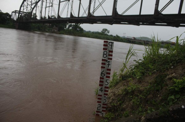 Alerta verde por 48 horas en los municipios aledaños al río Ulúa