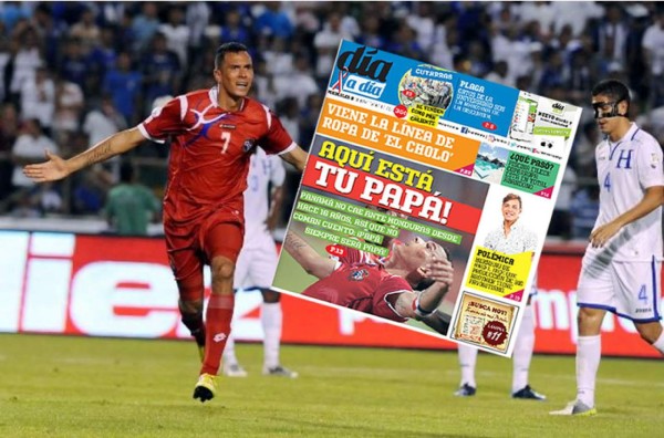 Diario panameño calienta el partido ante Honduras con su portada
