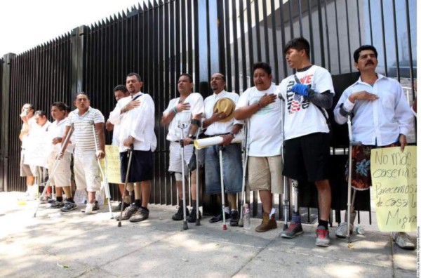Hondureños mutilados viajan a Washington para ver a Obama