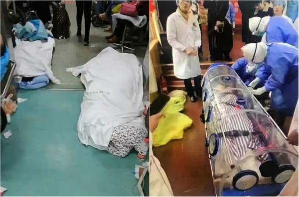 Video: Caos y horror en los hospitales de Wuhan por el coronavirus