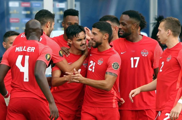 Canadá se tomó una revancha de la eliminación que sufrió ante Haití en los cuartos de final de la pasada Copa Oro. Foto AFP