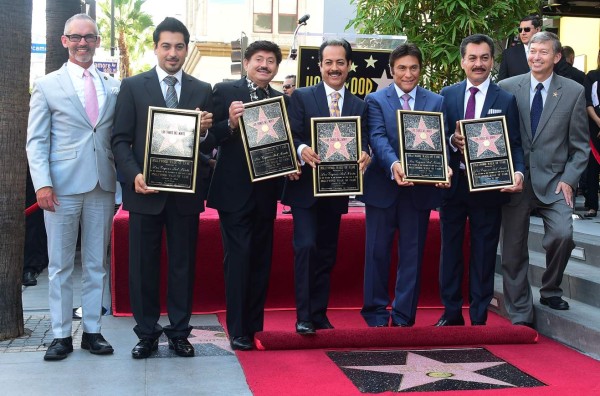 Los Tigres del Norte ya tienen su estrella