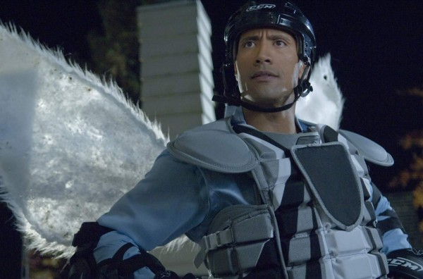 UNDATED -- BC-HOLLYWOOD-WATCH-DWAYNE-JOHNSON-ART-NYTSF -- Besides his success as an action star, Dwayne Johnson has shown his comic chops in a series of family comedies such as “Tooth Fairy.” (CREDIT: Photo by Diyah Pera. Copyright 2010 Twentieth Century Fox.)--ONLY FOR USE WITH ARTICLE SLUGGED -- BC-HOLLYWOOD-WATCH-DWAYNE-JOHNSON-ART-NYTSF -- OTHER USE PROHIBITED.