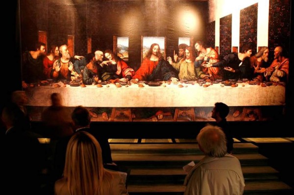 Aire limpio para proteger 'La última cena' de Leonardo da Vinci