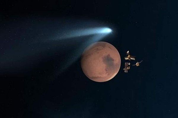 Cometa Siding Spring roza Marte y deslumbra a científicos