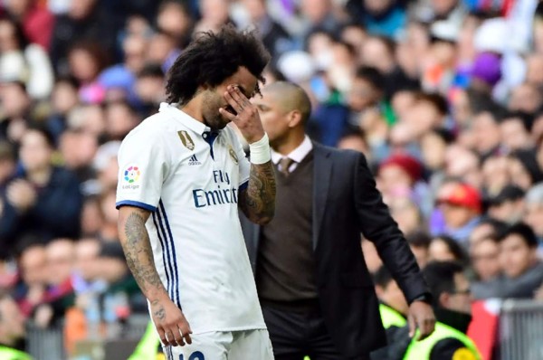 ¡Alarma en el Real Madrid! Marcelo sale lesionado y entre lágrimas
