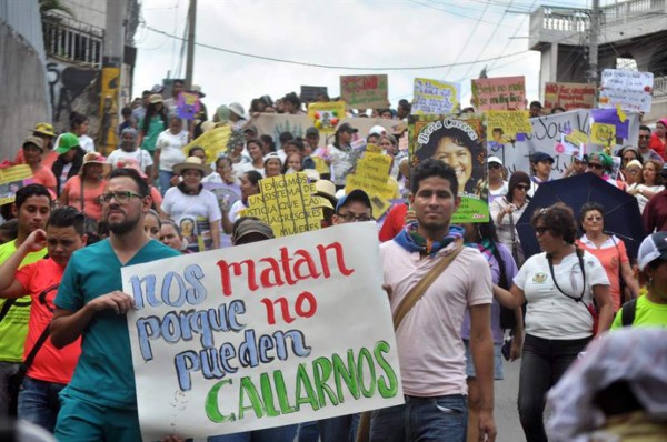 Denuncian en Honduras el asesinato de 68 mujeres en tres meses