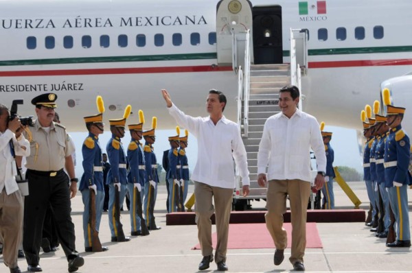 Presidentes de Honduras y México acuerdan trabajar en migración y combate al crimen organizado