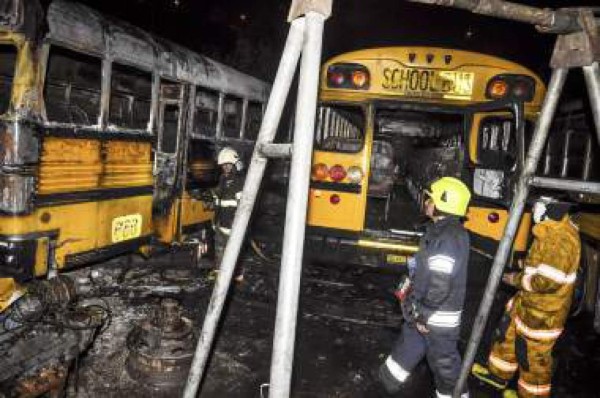 Acciones terroristas de las maras han causado unos L100 millones en daños