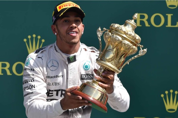 Hamilton ganó el Premio de Gran Bretaña
