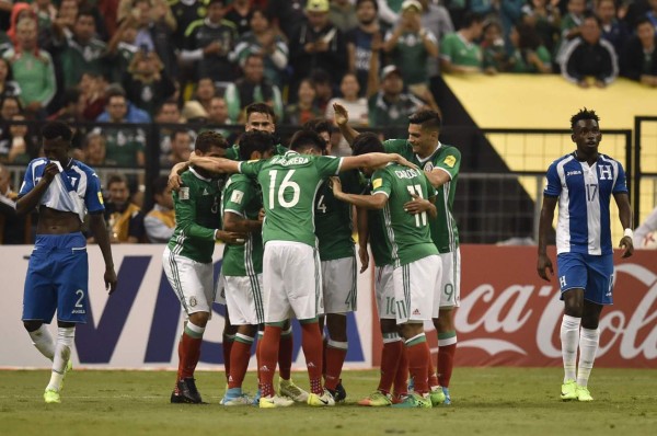 Honduras es goleada por México y el Mundial de Rusia 2018 se aleja