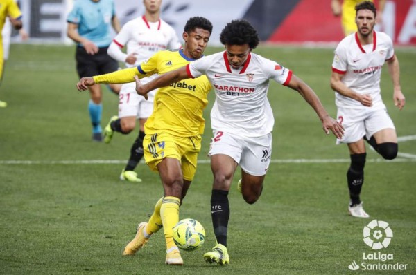 Cádiz y Choco Lozano fueron goleados por el Sevilla