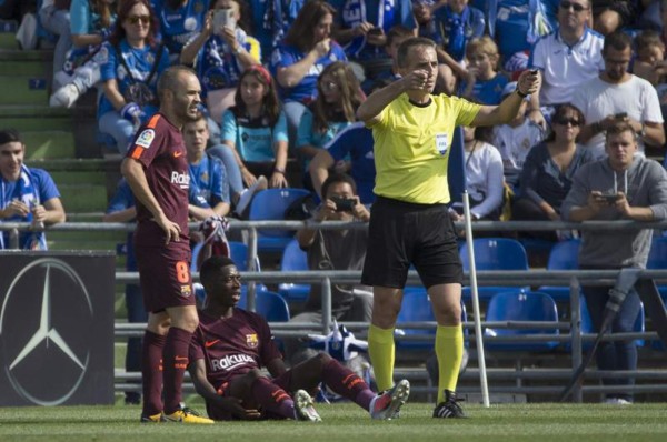 El fichache más caro del FC Barcelona, Dembélé, se rompe el tendón del bíceps