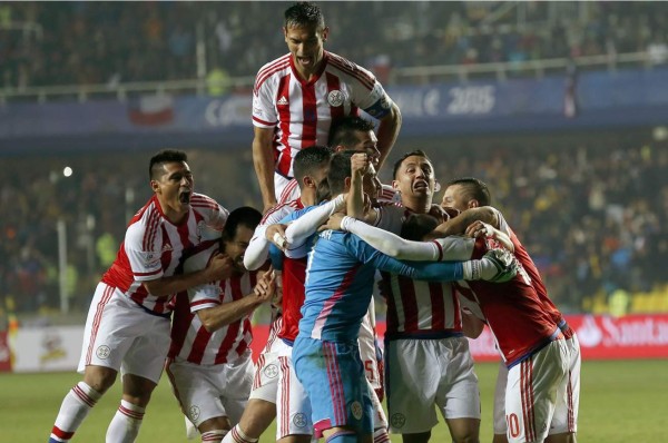 Paraguay elimina a Brasil en penales y está en semifinales