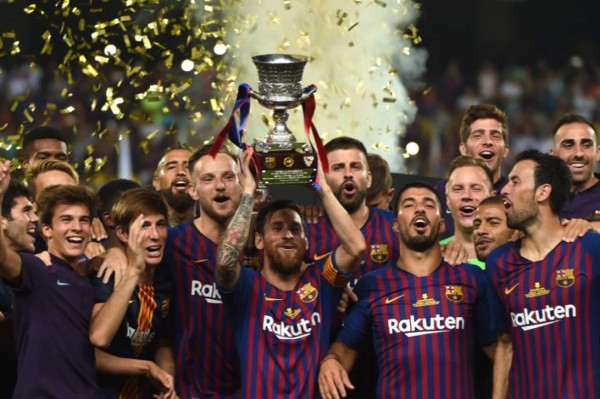 Barcelona vence al Sevilla y se consagra campeón de la Supercopa de España