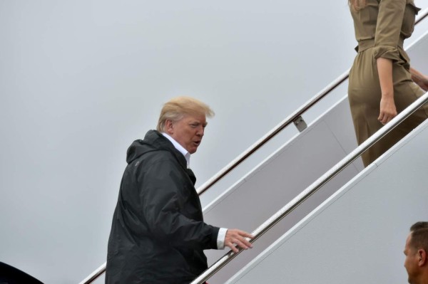 Trump regresa a Texas a visitar a afectados por Harvey