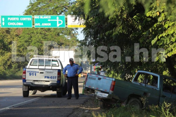 Acribillan a dos personas dentro de vehículo en San Pedro Sula