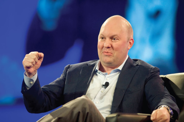 Marc Andreessen no le teme a las turbulencias de bitcoin