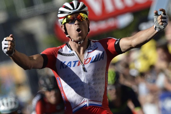 Noruego Kristoff ganó 12 etapa del Toru de Francia