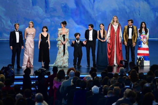 Actores de 'Game of Thrones' se despiden en los Emmy 2019