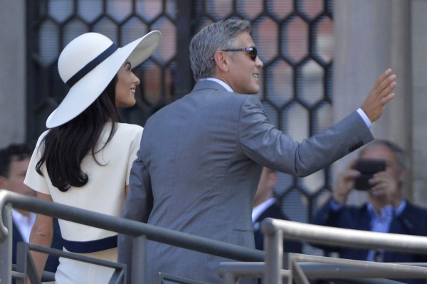 George Clooney y Amal Alamuddin ya están legalmente casados