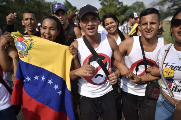 Multitudinario concierto 'Venezuela Aid Live' en Cúcuta, Colombia