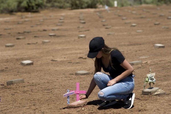 El cementerio de los inmigrantes sin nombre en EUA