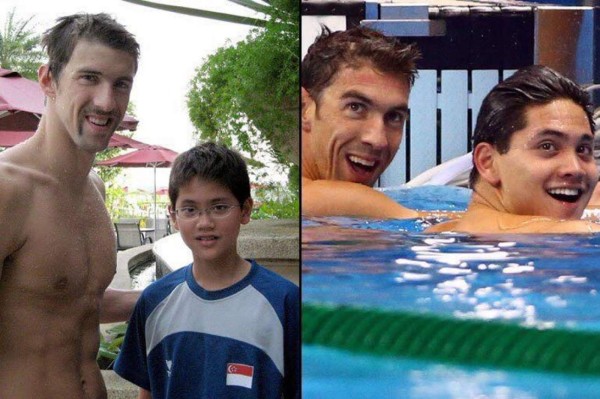 De fan a verdugo: la emotiva historia de Joseph Schooling con Michael Phelps