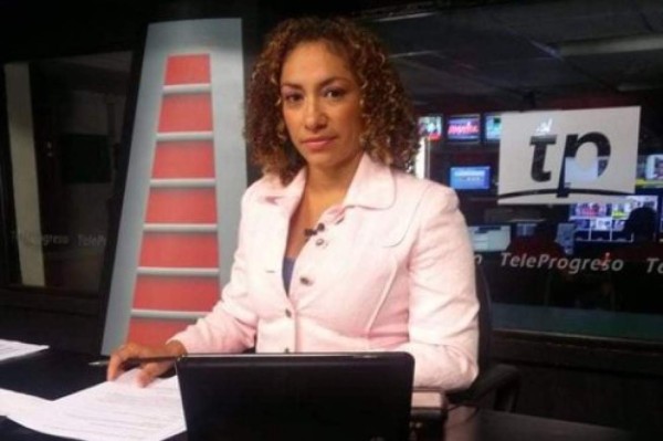 La periodista María Elena Cubillo. Foto tomada de Teleprogreso.