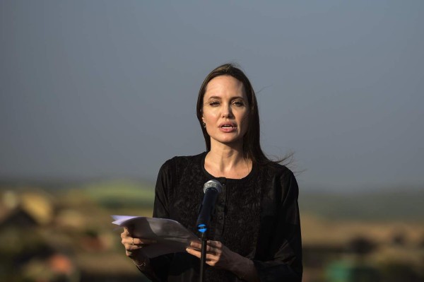 Angelina Jolie pide cesar la persecución contra los rohinyás