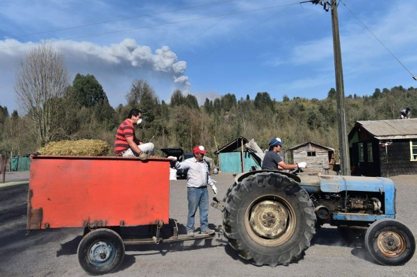 Cenizas del Cabulco se expanden por Argentina y Uruguay