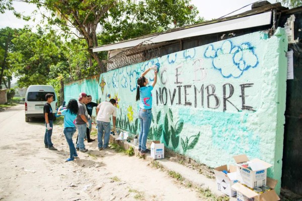 Arte urbano invade de color las calles de San Pedro Sula