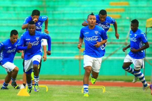 La Selección de Honduras trabaja en la parte táctica