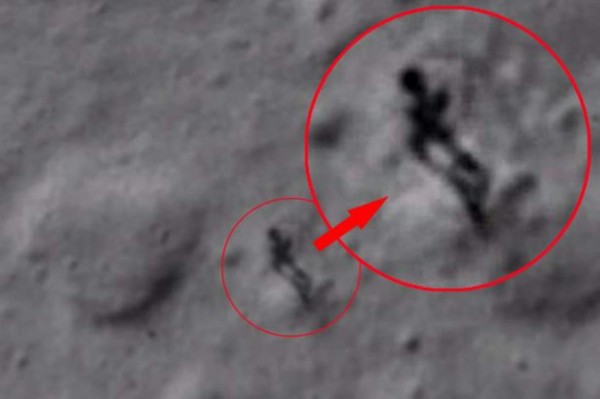 Video: Resuelven misterio del 'Humanoide' caminando en la luna