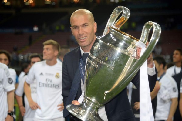 Zidane: 'Había soñado ganar este título como entrenador del Real Madrid'