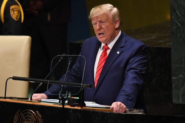 Trump arremete contra inmigrantes en discurso en la ONU