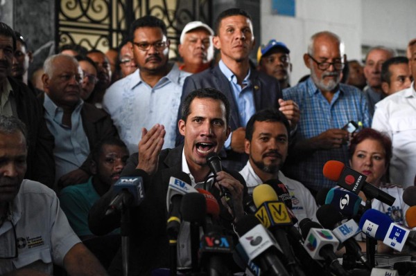 Guaidó anuncia un paro de empleados públicos en Venezuela