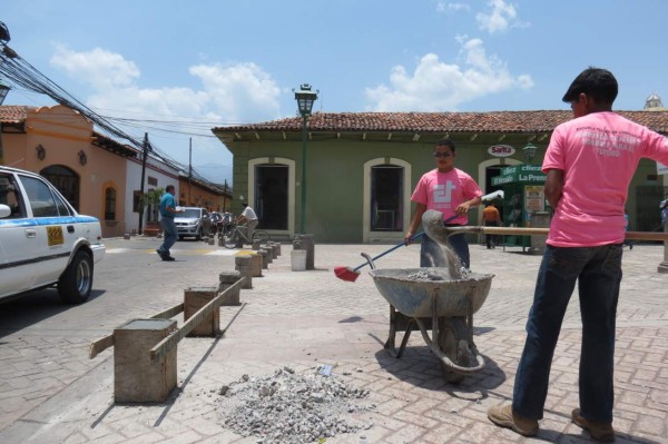 En Comayagua se preparan para recibir a la Reina de España