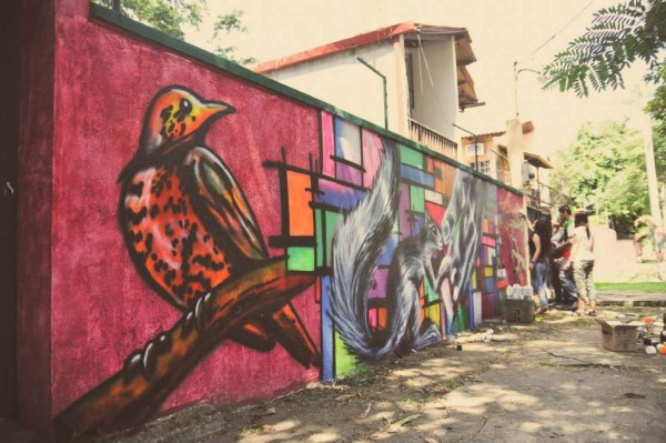 Arte urbano invade de color las calles de San Pedro Sula